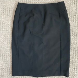 Black pencil skirt